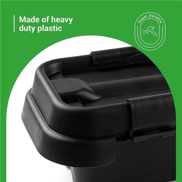 Weatherproof Connection Box – Indoor & Outdoor - Size Small – Black - Picture 4 of 6